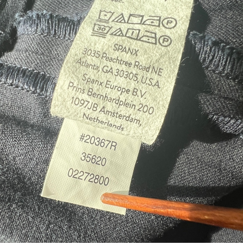 Spanx Polished On-the-Go Kick Flare Pants Black Style 20367R Blue Size Large - Picture 10 of 15